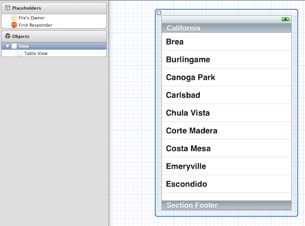 SimpleTable Table View Added
