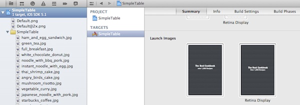 Launch Image Added in Xcode