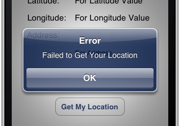 MyLocationDemo Fail to Get Location