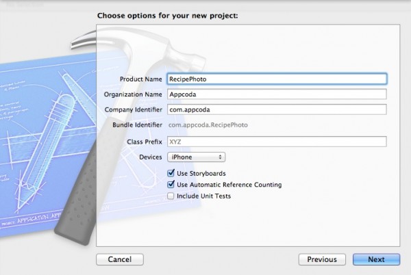 UICollectionView - New Xcode Project