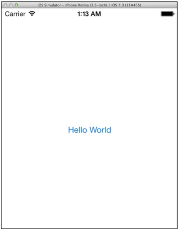 HelloWorld App with Button