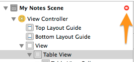 red arrow constraints - auto layout