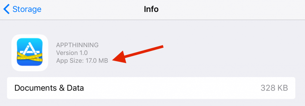iOS9 App Thinning(应用瘦身)功能介绍