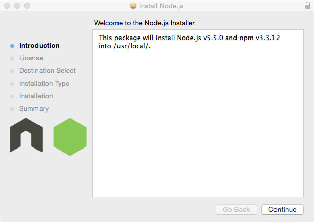 Install Node JS