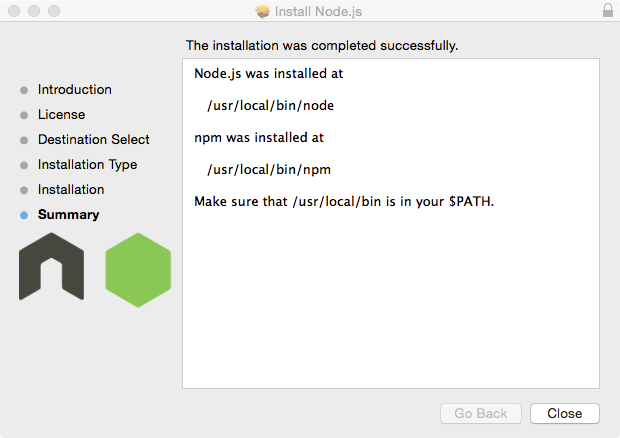 Install Node JS