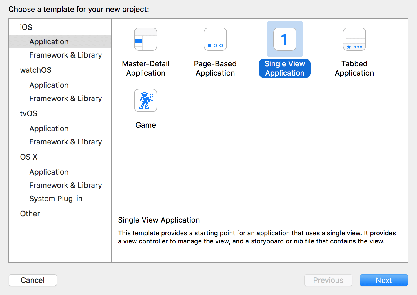 xcode-new-project