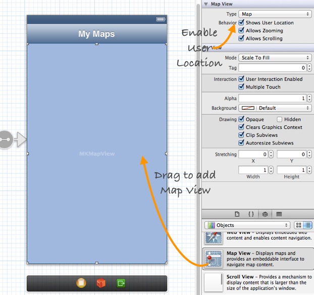 iOS Programming 101: Intro to MapKit API and Add an Annotation on Map
