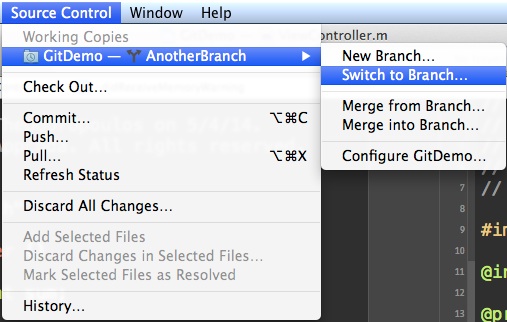 Understanding Git Source Control in Xcode