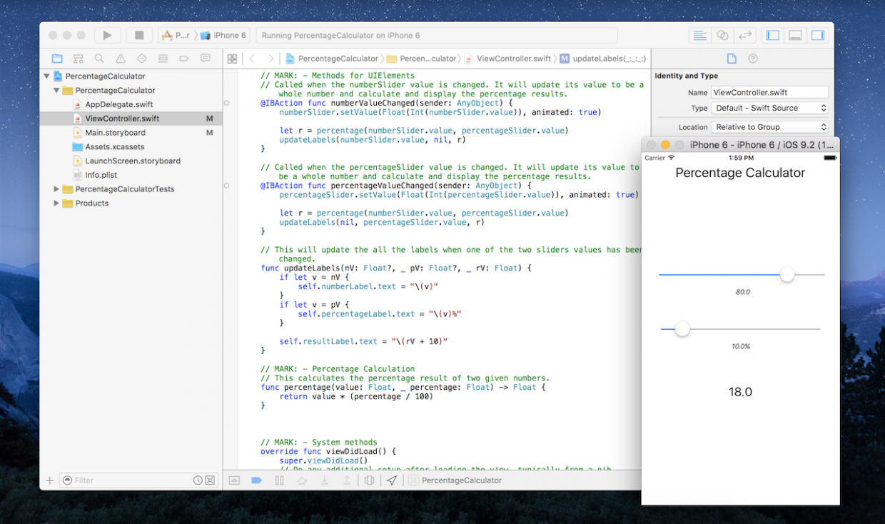 Unit Testing in Xcode with Swift