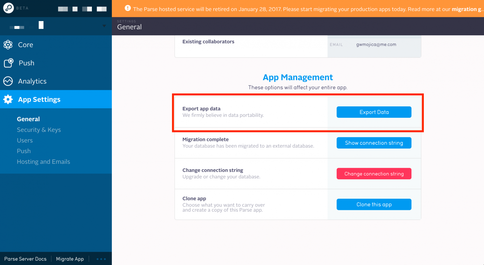 Parse Migration Part 3: Setting up Cloud Code, Dashboard, and Push ...