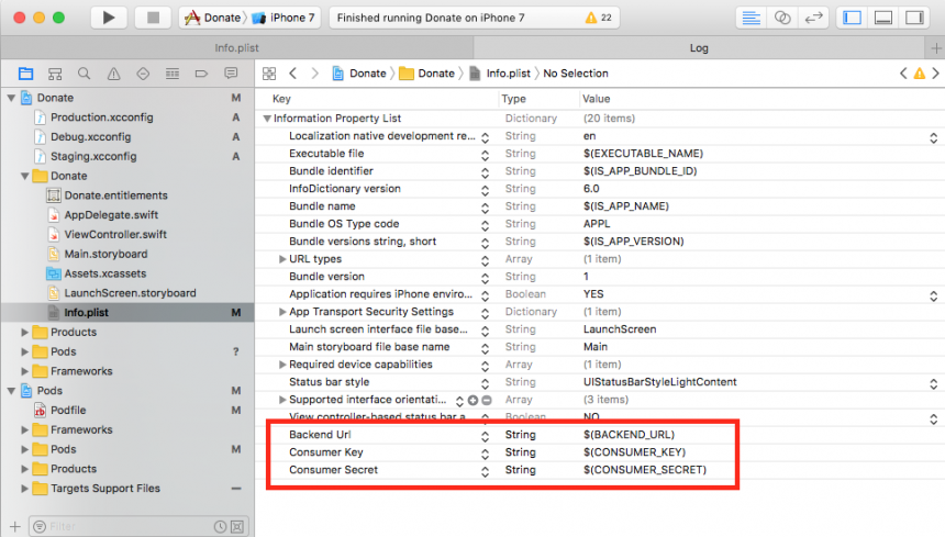 Using Xcode Configuration (.xcconfig) to Manage Different Build Settings