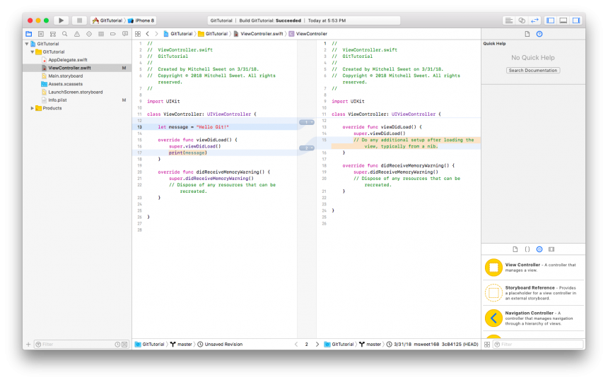 Understanding Git Version Control and Learn how to Use it in Xcode