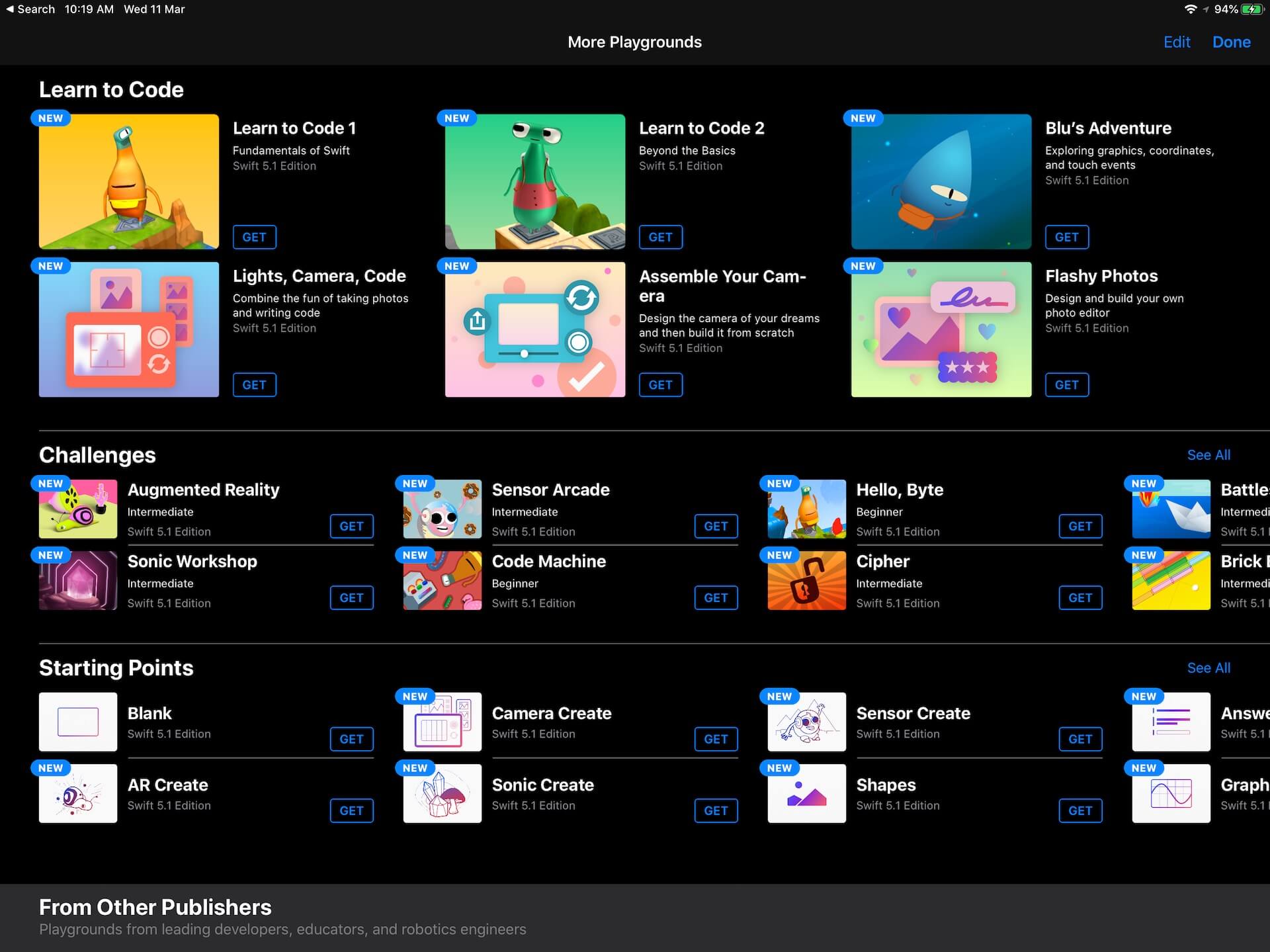 Learn SwiftUI Using Swift Playgrounds for iPad and Mac