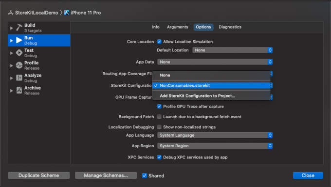 Testing In-App Purchases Using StoreKit in Xcode