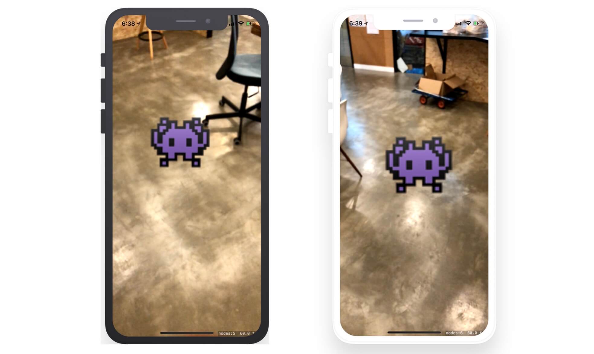 Figure 41.6. Your first ARKit app