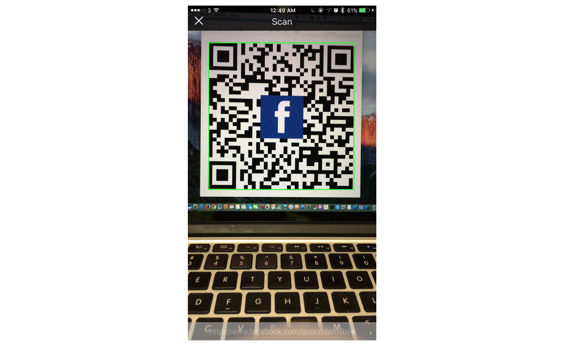 Figure 11.1. QR code reader demo