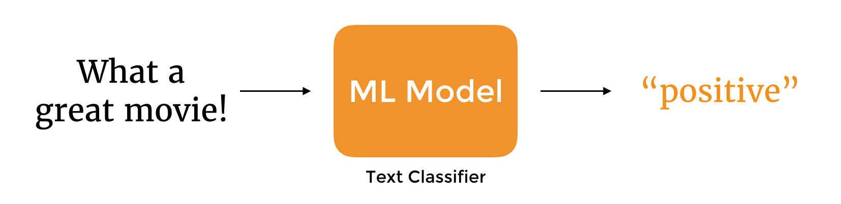 Figure 44.1. How the text classifer works