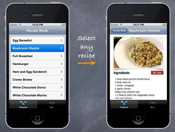 Improve the Recipe App With a Better Detail View Controller