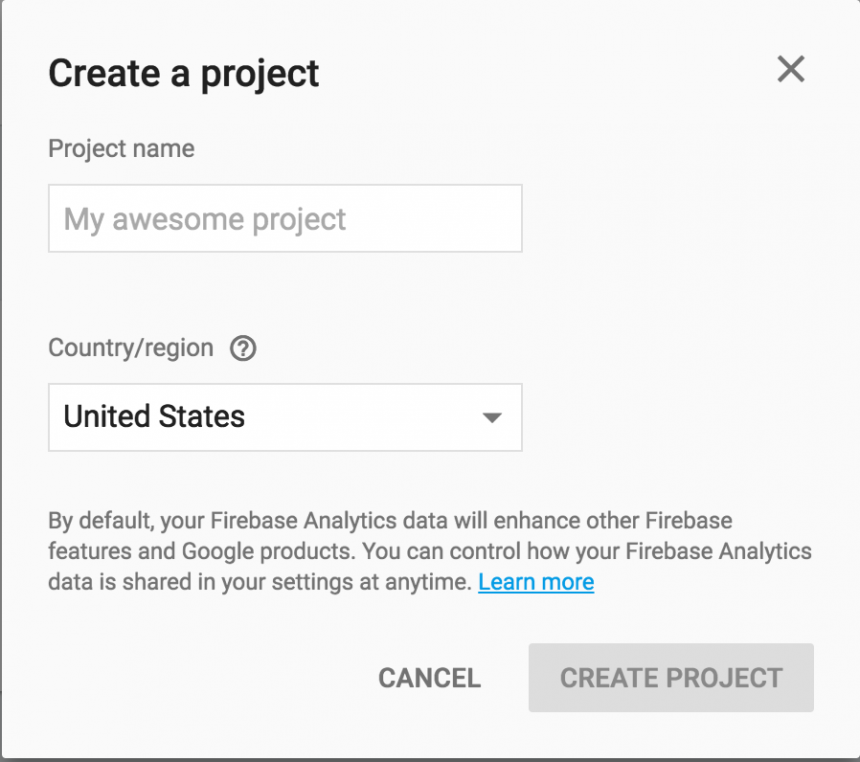 Google play enable. Create Project Key Firebase. Create Singin sin up Google Android Studio. My Awesome program.