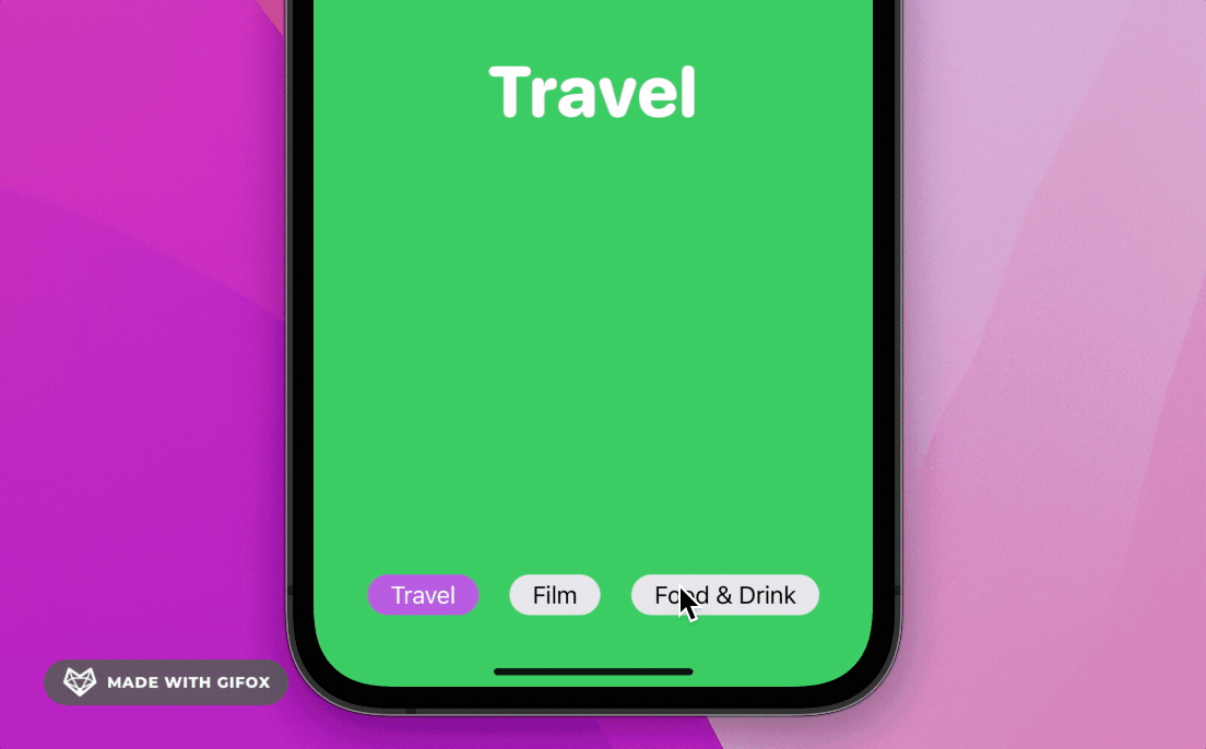 How to Create an Animated Navigation Menu in SwiftUI