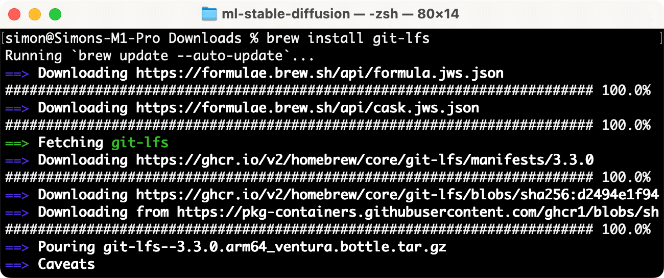 stable-diffusion-git-lfs